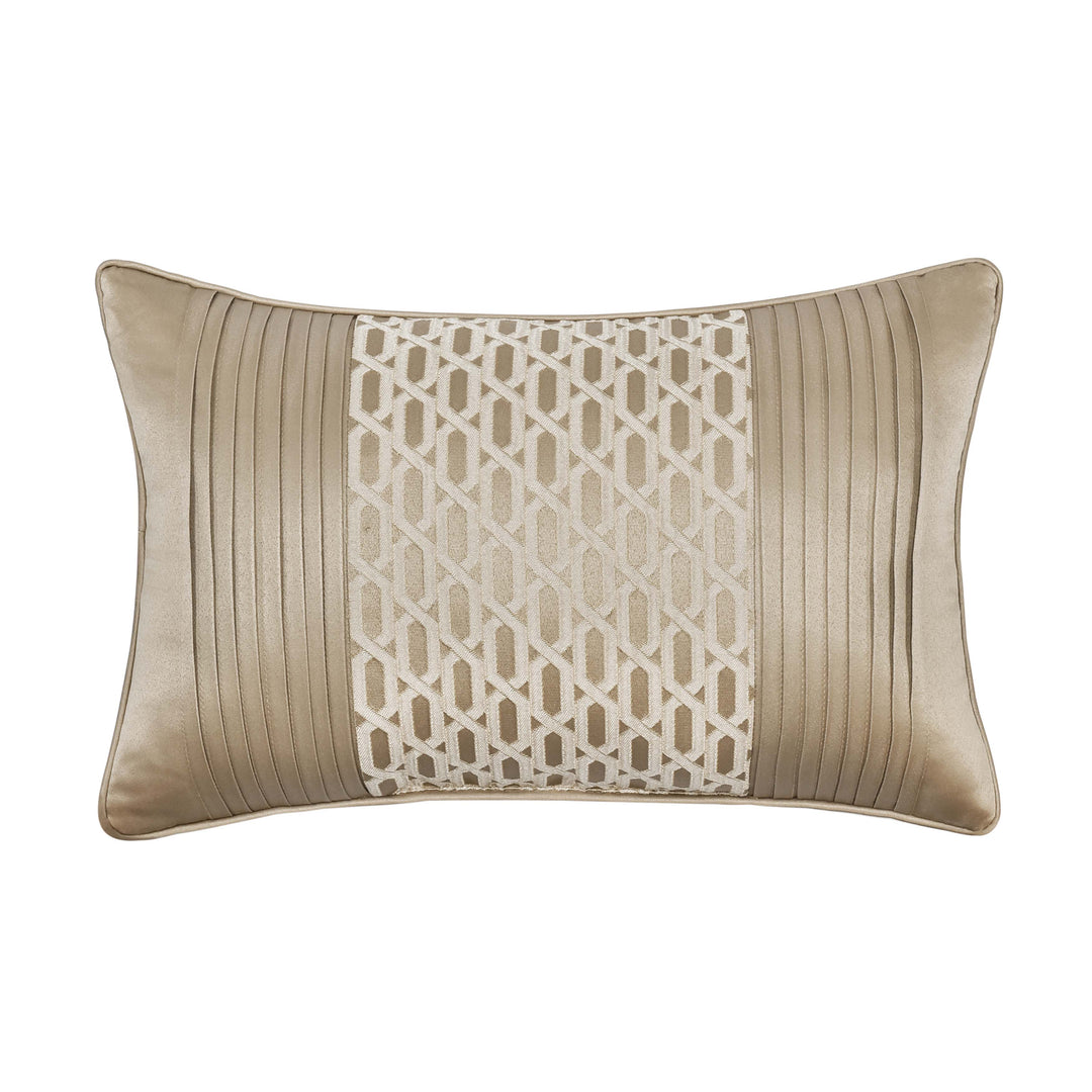 Olympus Sand Boudoir Decorative Throw Pillow 19" x 13" Throw Pillows By J. Queen New York