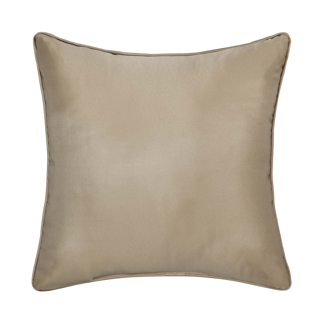 Olympus Sand Square Decorative Throw Pillow 18" x 18" Throw Pillows By J. Queen New York