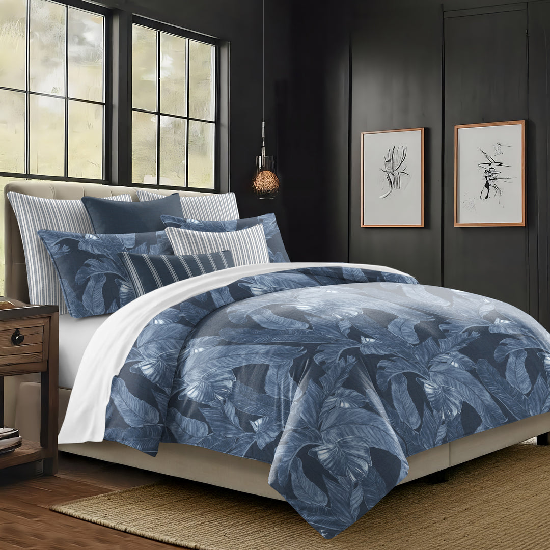Palomino Denim 8 Piece Comforter Set Comforter Sets By Colcha Linens