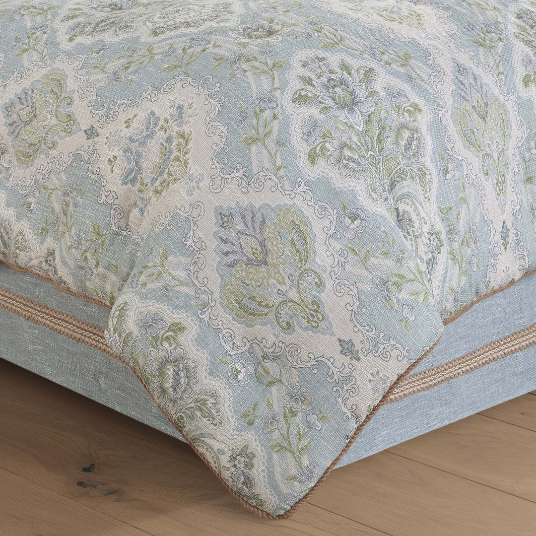 Pasadena Chambray 4 Piece Comforter Set Comforter Sets By J. Queen New York