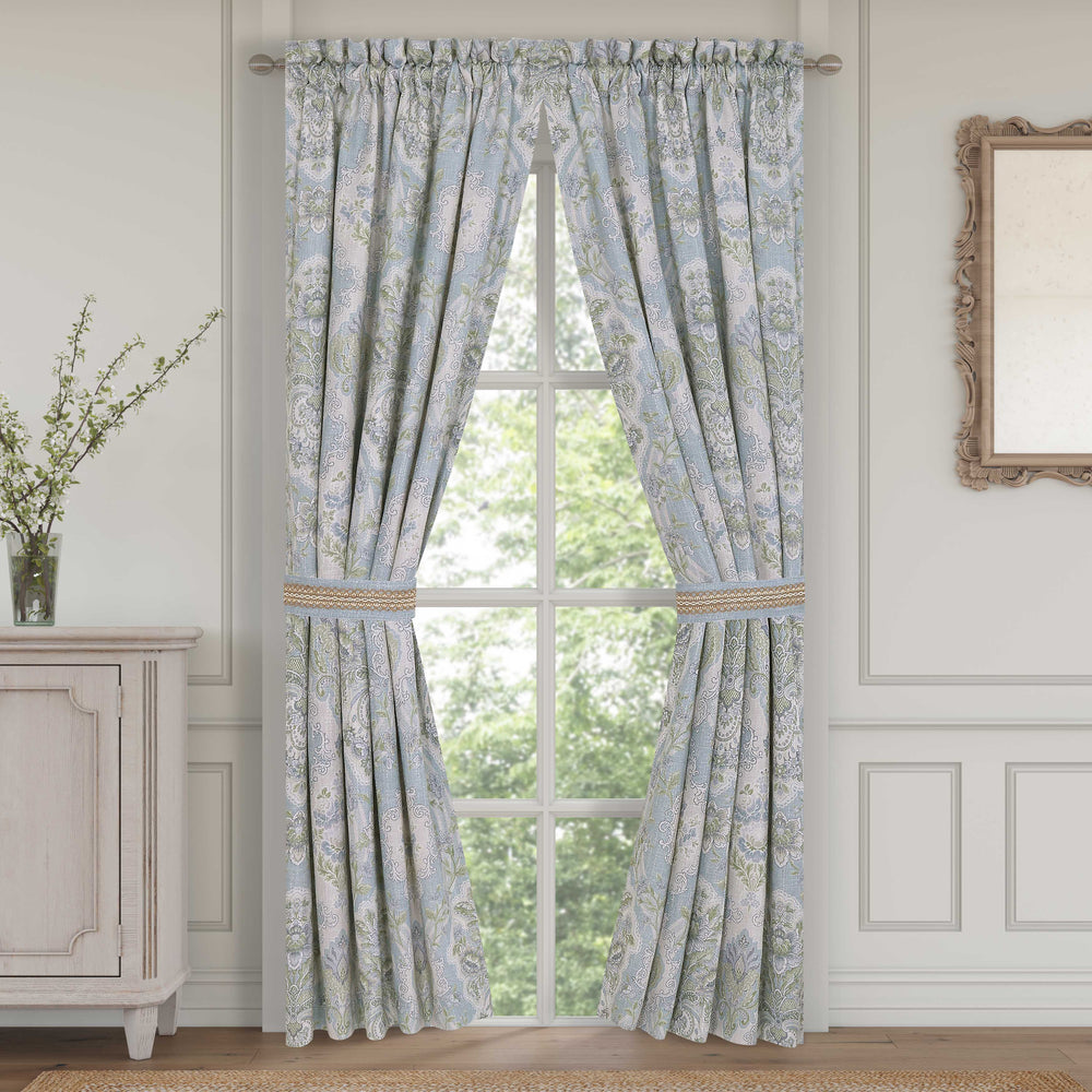 Pasadena Chambray Window Panel Pair Window Panels By J. Queen New York