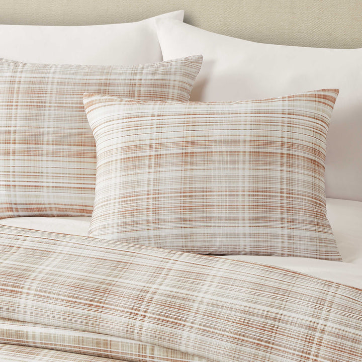 Pascal Cinnamon 3 Piece Duvet Cover Set Duvet Covers By J. Queen New York