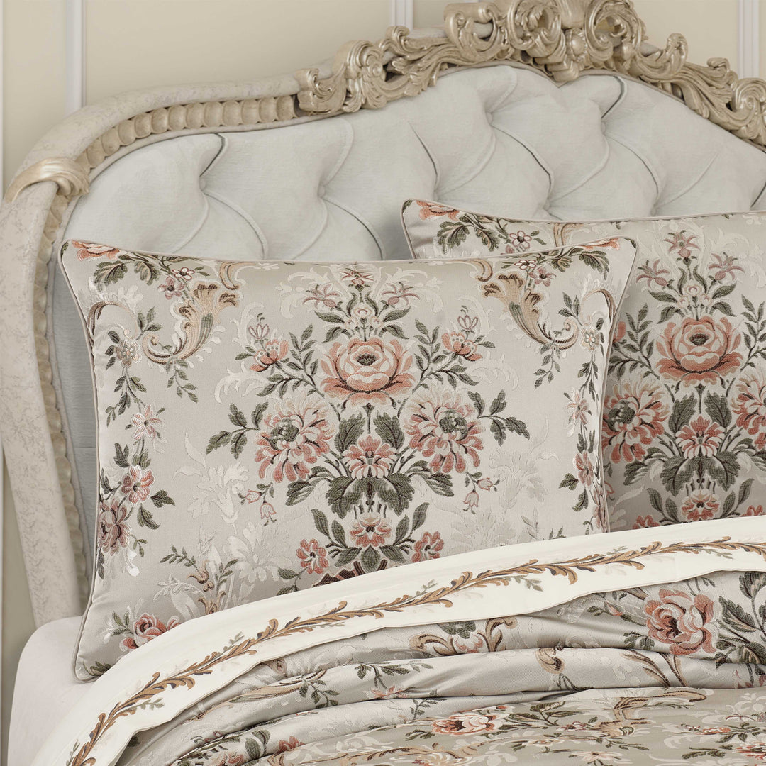 Pecora Coral Euro Sham Euro Sham By J. Queen New York