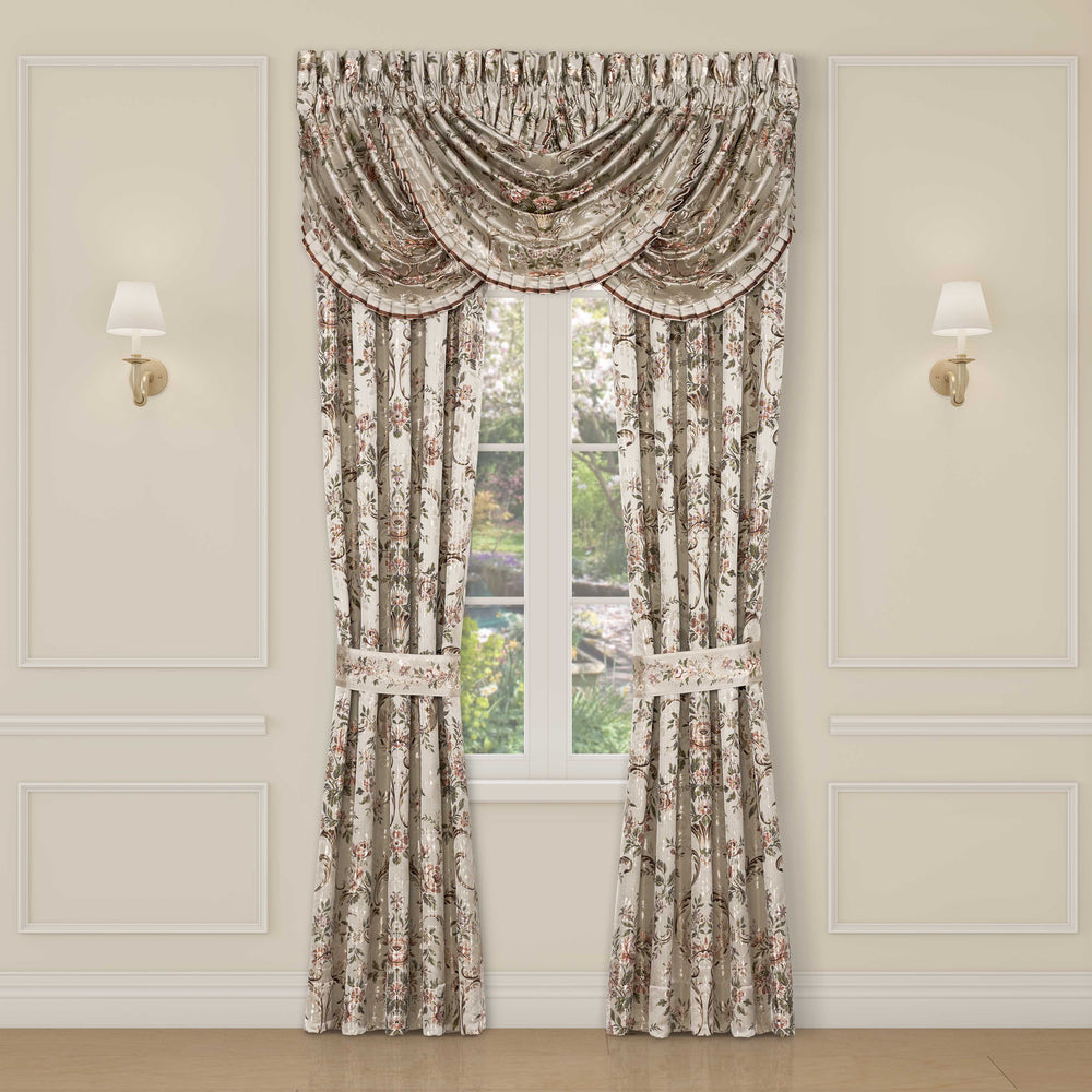 Pecora Coral Waterfall Window Valance Window Valances By J. Queen New York