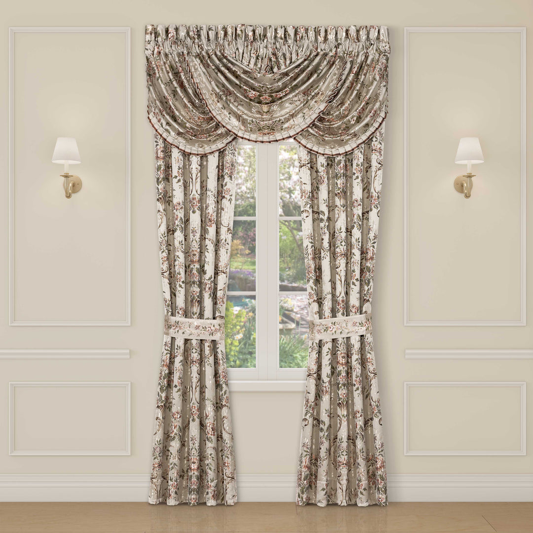 Pecora Coral Waterfall Window Valance Window Valances By J. Queen New York