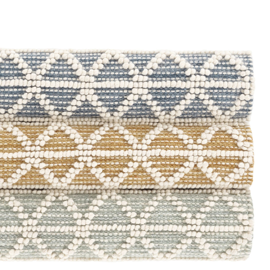 Pembrook Ochre Handwoven Wool Rug Rug By Annie Selke