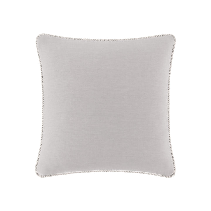 Penelope Grey Square Decorative Throw Pillow 18" x 18" Throw Pillows By P/Kaufmann