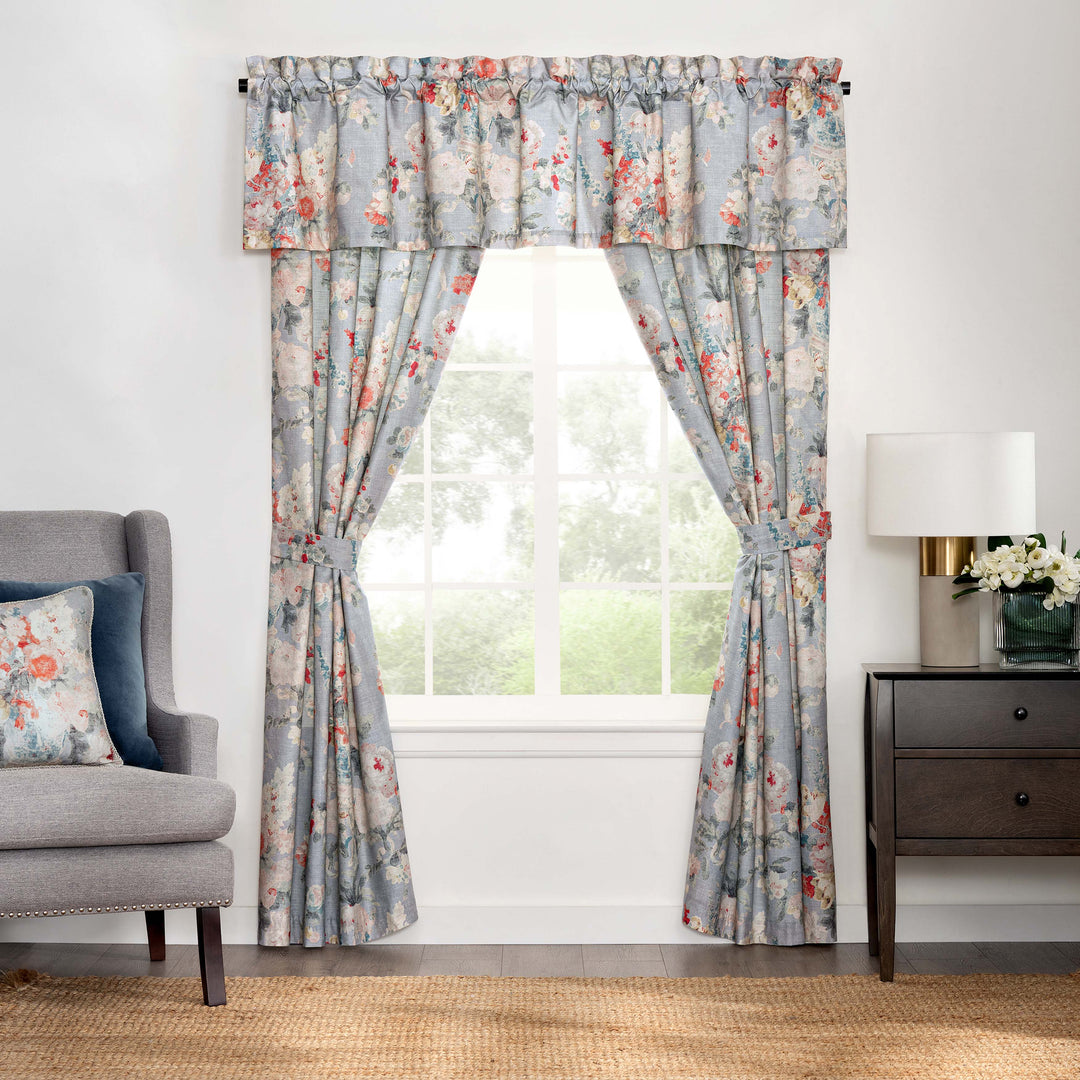 Penelope Grey Window Panel Pair Window Panels By P/Kaufmann