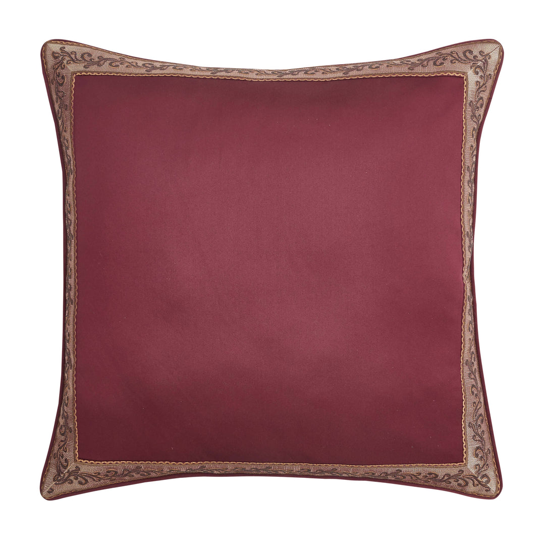Phyllis Bordeaux Euro Sham Euro Sham By J. Queen New York