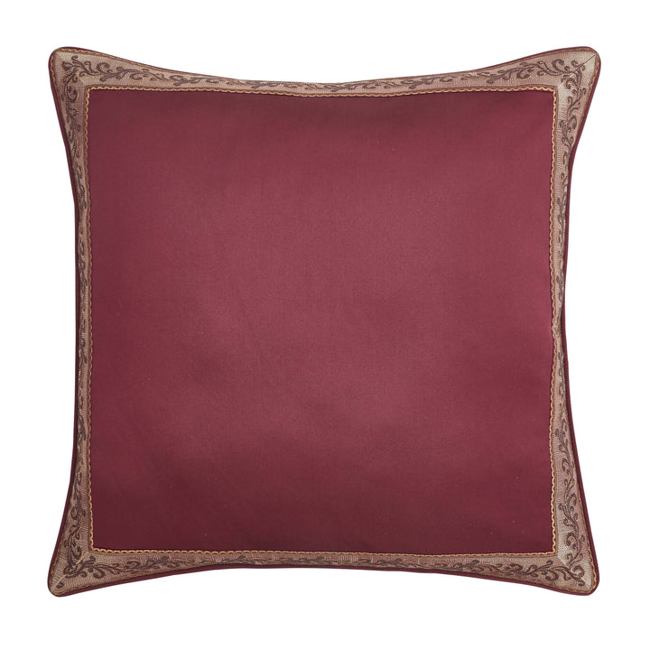 Phyllis Bordeaux Euro Sham Euro Sham By J. Queen New York