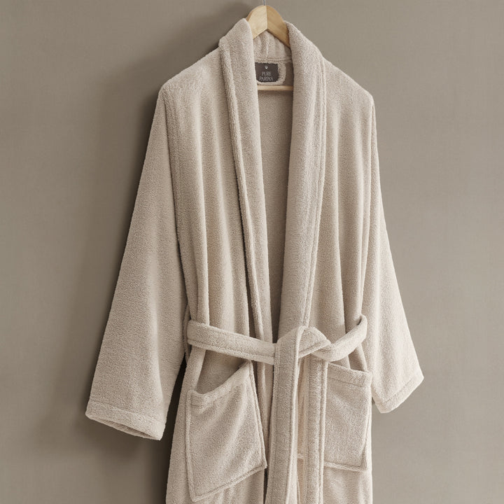 Egyptian Cotton Robe Bathrobe By Pure Parima