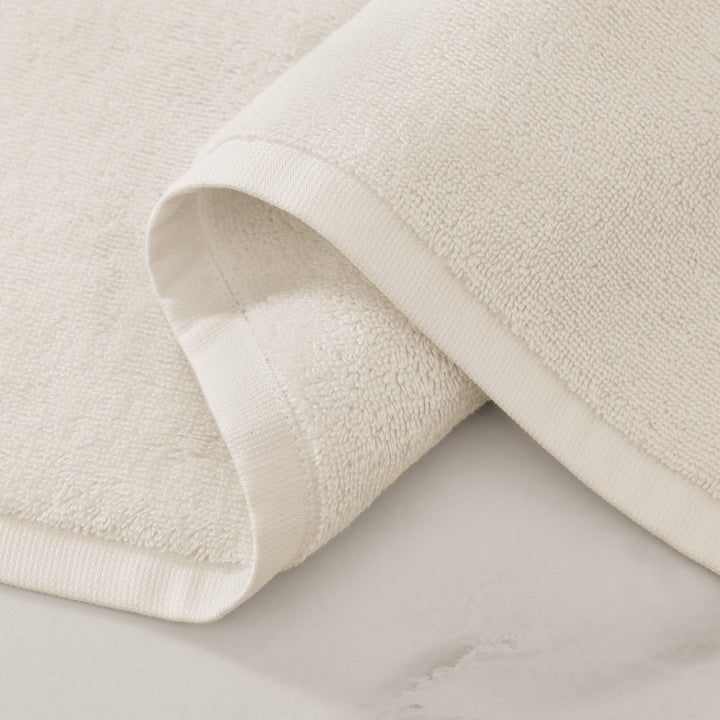 pure parima egyptian cotton plush towel ivory
