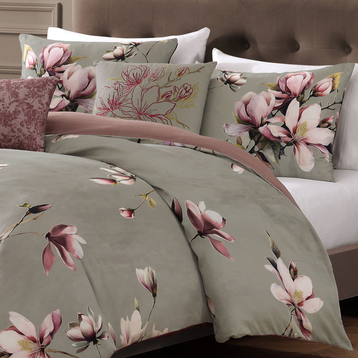 Bebejan Purple Lilies 5 Piece Reversible Comforter Set Comforter Sets By Bebejan®