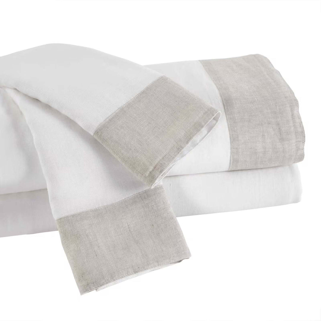 Kyoto European Linen Sheet Set Sheet Set By Orchids Lux Home