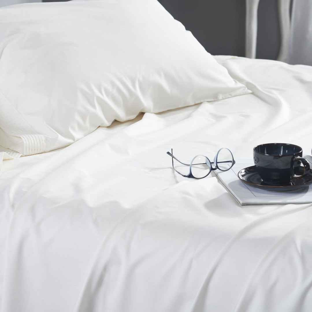 Venice Egyptian Cotton Percale 400 Thread Count Sheet Set Sheet Set By Orchids Lux Home