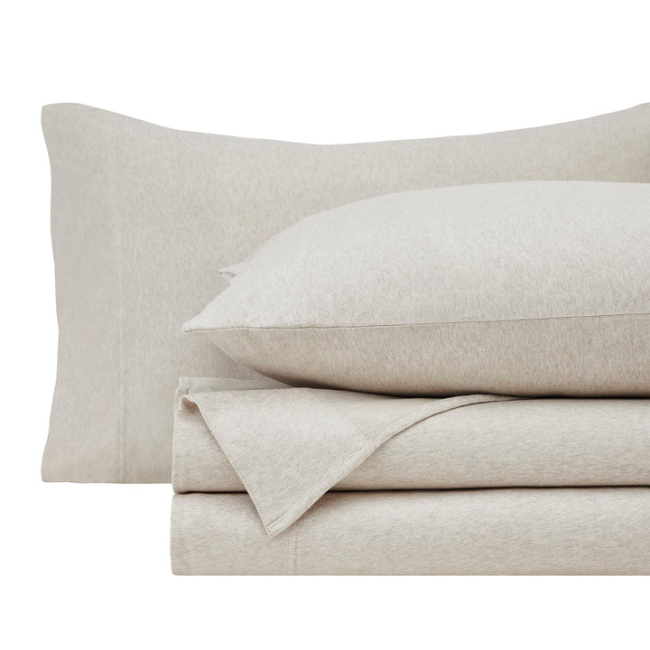 Halston Cotton Melange Jersey Sheet Set Sheet Set By Orchids Lux Home