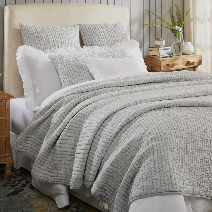 Bella Stone Washed Cotton Quilt Quilt Sets By Orchids Lux Home