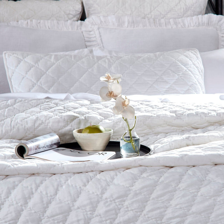 Clermont Diamond Velvet Quilt Quilt Sets By Orchids Lux Home