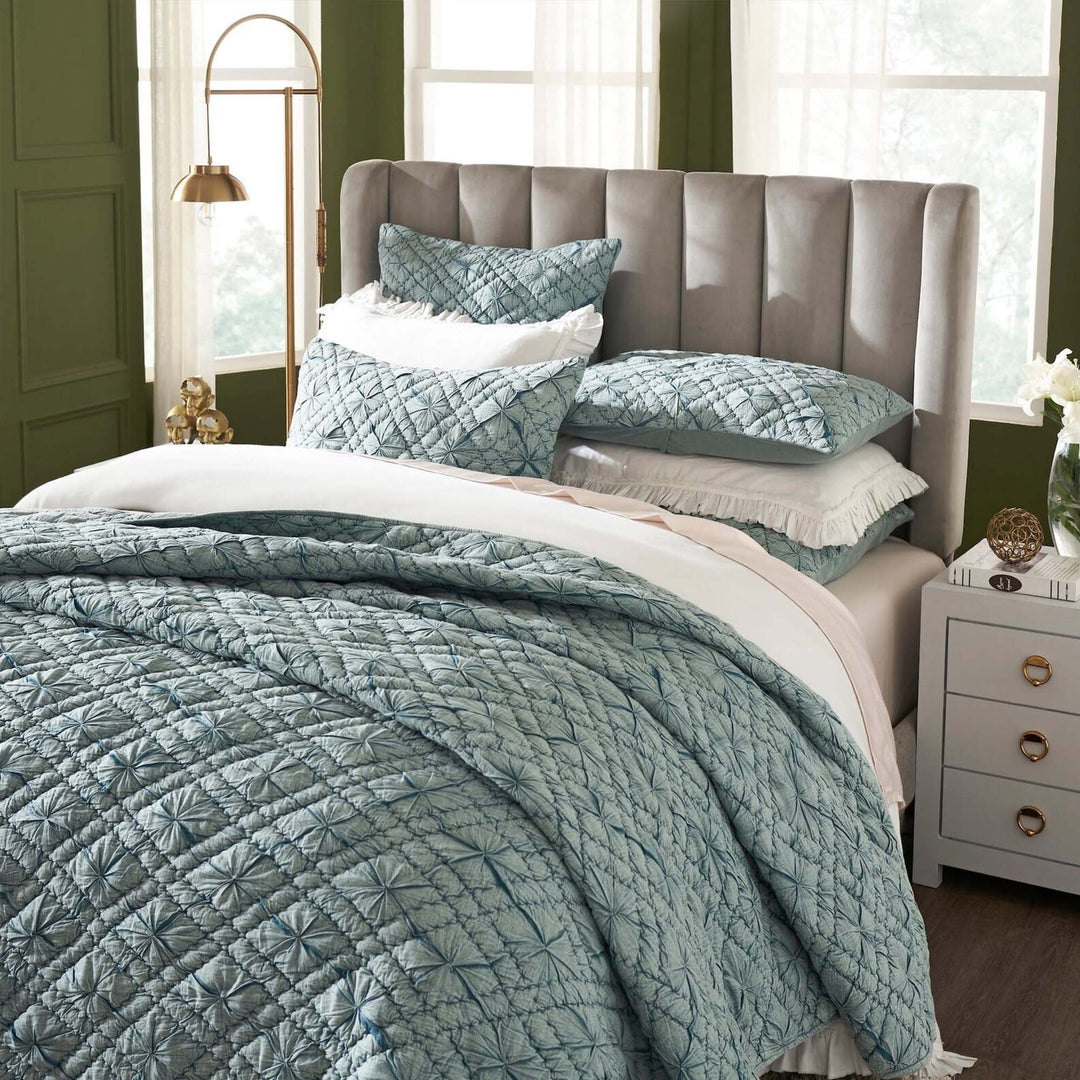 Mirabelle Diamond Hand Quilted Quilt Quilt Sets By Orchids Lux Home