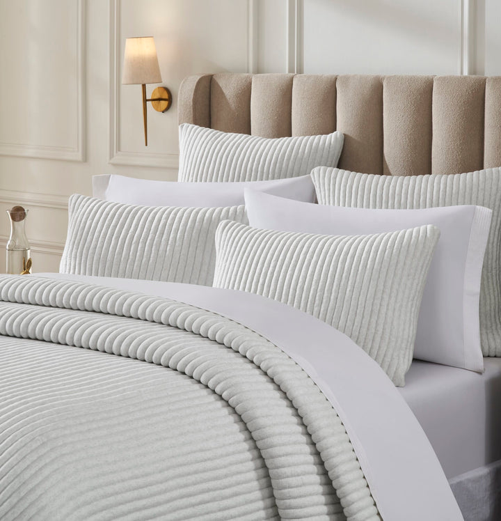 Charlton Cotton Jersey Channel Quilt Quilt Sets By Orchids Lux Home