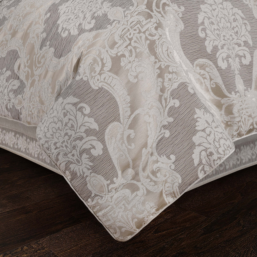 Queensbury Almond 4 Piece Comforter Set Comforter Sets By J. Queen New York