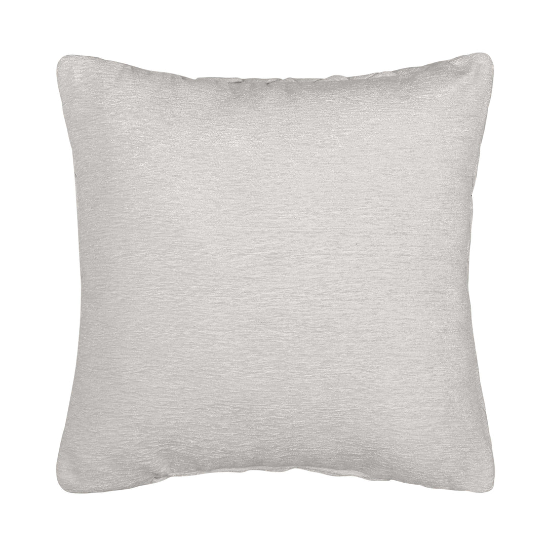 Queensbury Almond Square Decorative Throw Pillow 18" x 18" Throw Pillows By J. Queen New York