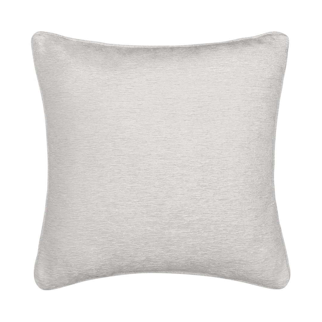 Queensbury Almond Square Decorative Throw Pillow 20" x 20" Throw Pillows By J. Queen New York