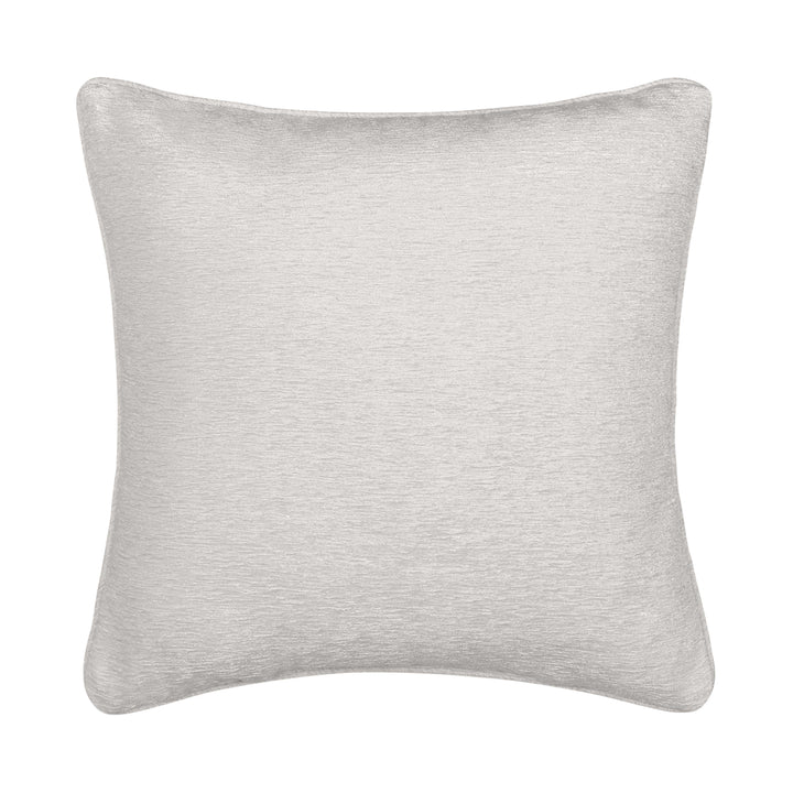 Queensbury Almond Square Decorative Throw Pillow 20" x 20" Throw Pillows By J. Queen New York
