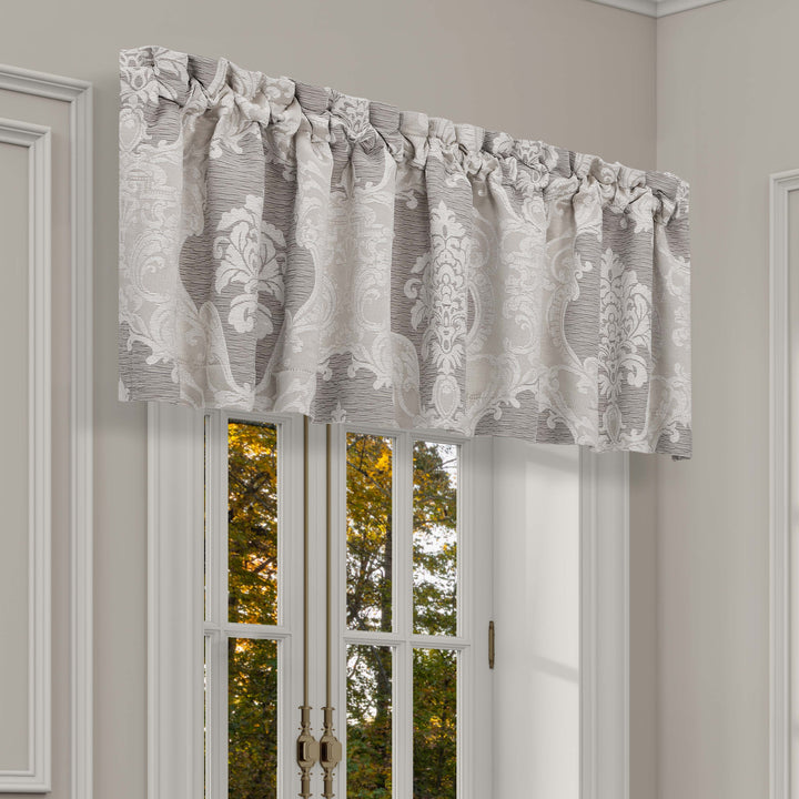 Queensbury Almond Straight Window Valance Window Valances By J. Queen New York