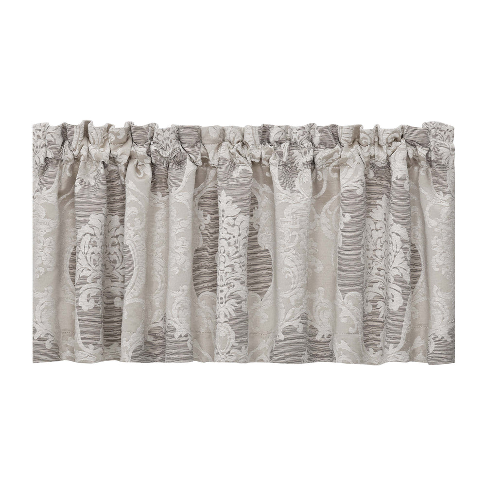 Queensbury Almond Straight Window Valance Window Valances By J. Queen New York
