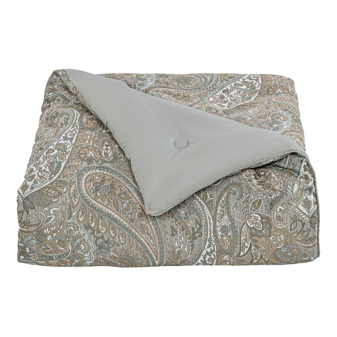 Raine Aqua 4 Piece Comforter Set Comforter Sets By J. Queen New York