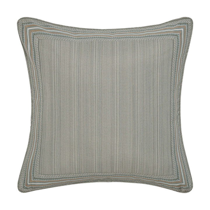 Raine Aqua Euro Sham Euro Sham By J. Queen New York