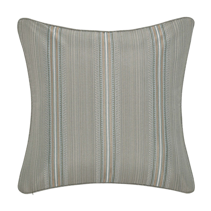 Raine Aqua Euro Sham Euro Sham By J. Queen New York