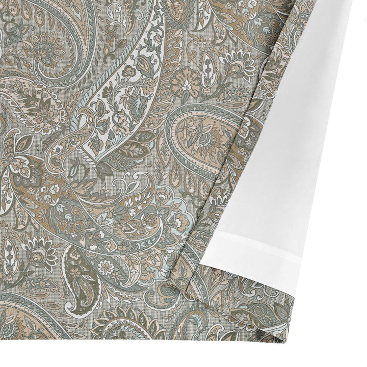 Raine Aqua Window Panel Pair Window Panels By J. Queen New York