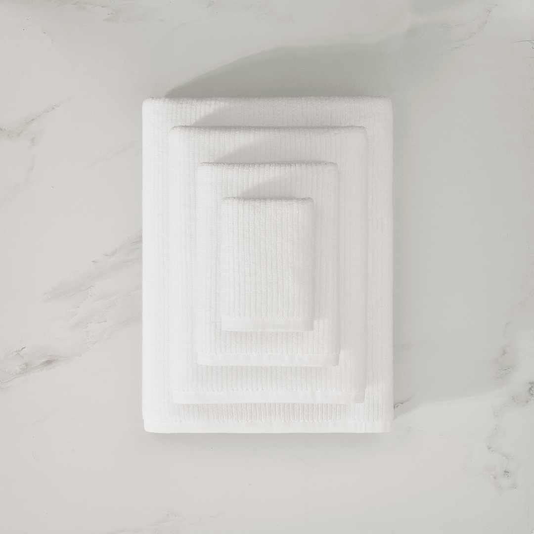 Egyptian Cotton Ribbed Towels Towels By Pure Parima