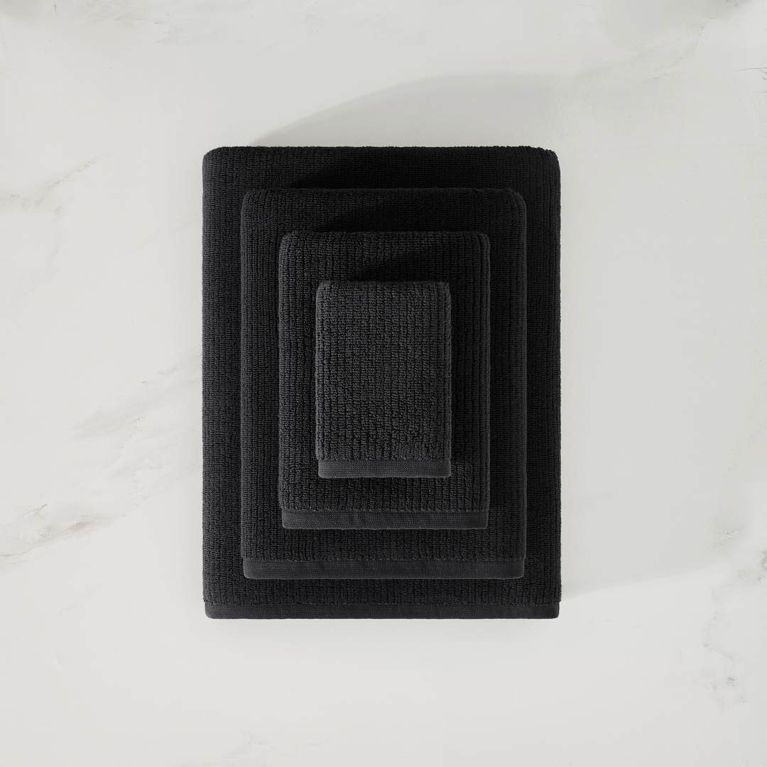 Egyptian Cotton Ribbed Towels Towels By Pure Parima