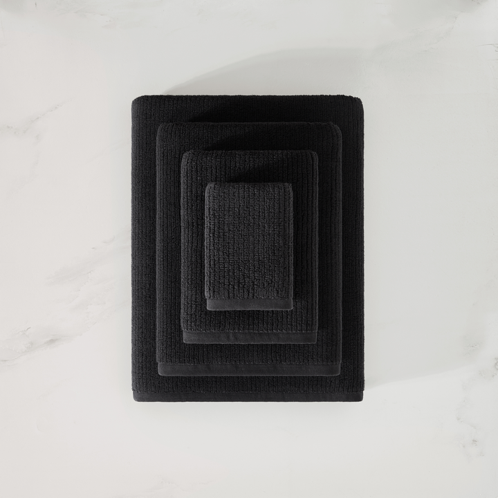 Egyptian Cotton Ribbed Towels Towels By Pure Parima