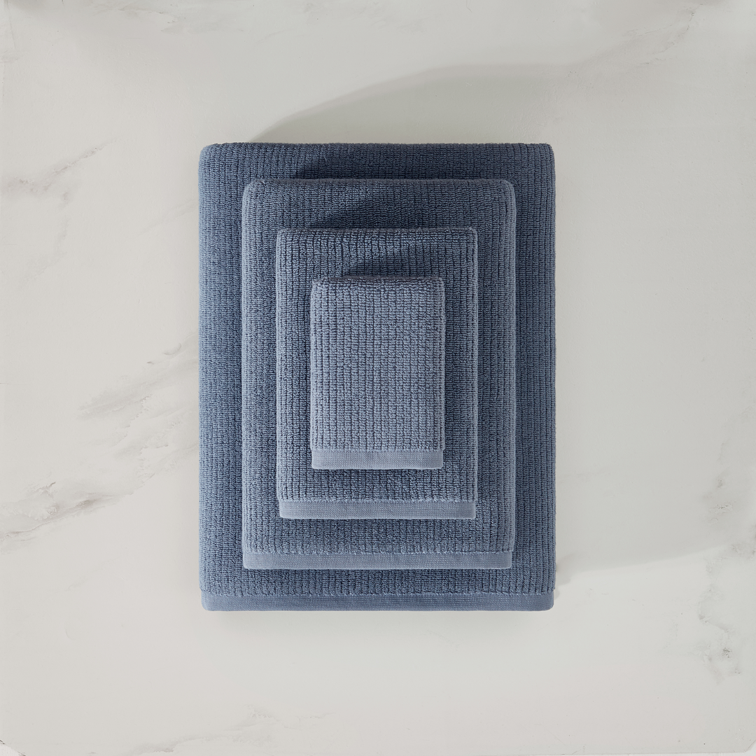 Egyptian Cotton Ribbed Towels Towels By Pure Parima