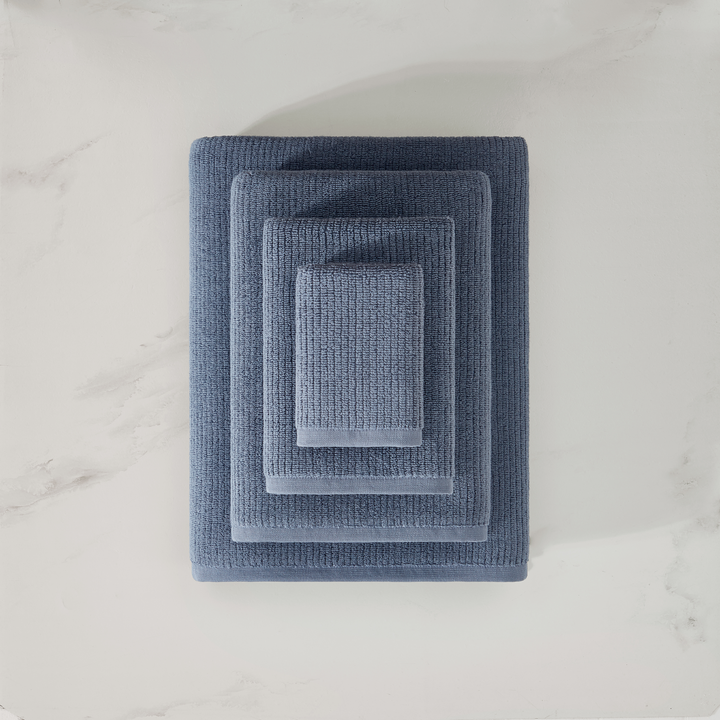 Egyptian Cotton Ribbed Towels Towels By Pure Parima