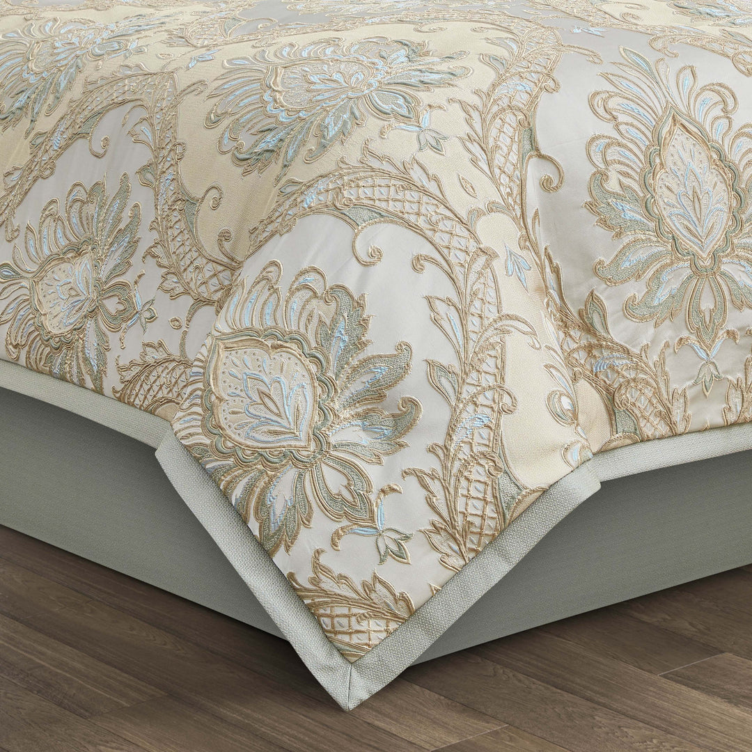 Rita Sage 4 Piece Comforter Set Comforter Sets By J. Queen New York