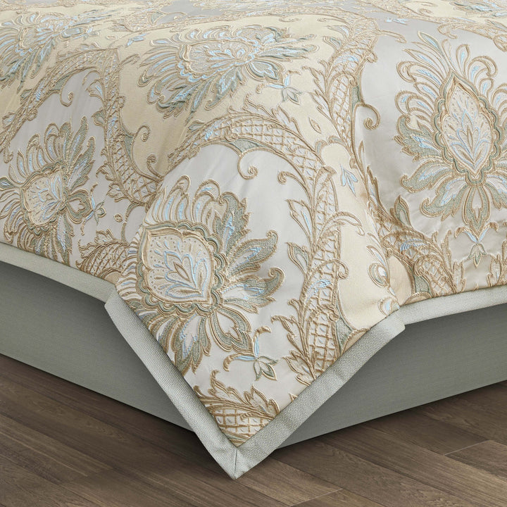 Rita Sage 4 Piece Comforter Set Comforter Sets By J. Queen New York