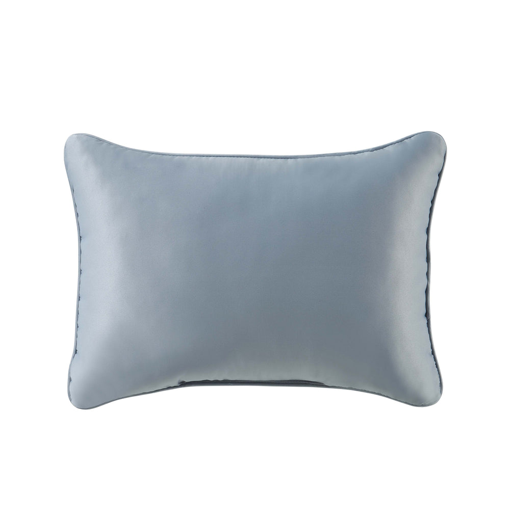 Rocco Blue Boudoir Decorative Throw Pillow 20" x 14" Throw Pillows By J. Queen New York