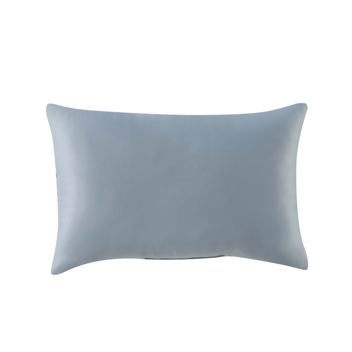 Rocco Blue Boudoir Decorative Throw Pillow 21" x 13" Throw Pillows By J. Queen New York