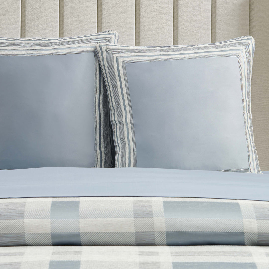 Rocco Blue Euro Sham Euro Sham By J. Queen New York