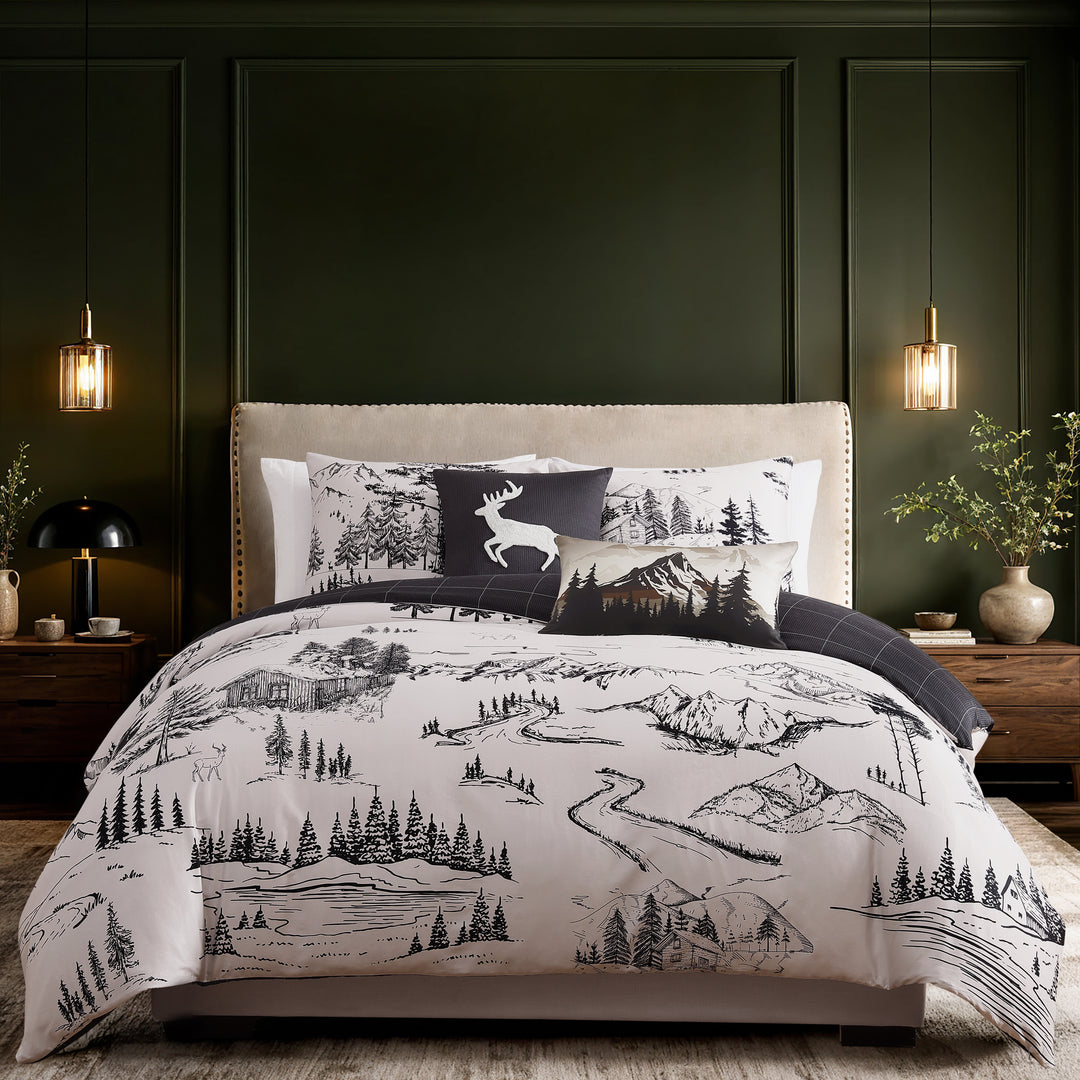 Bebejan Rocky Mountains 5 Piece Reversible Comforter Set Comforter Sets By Bebejan®