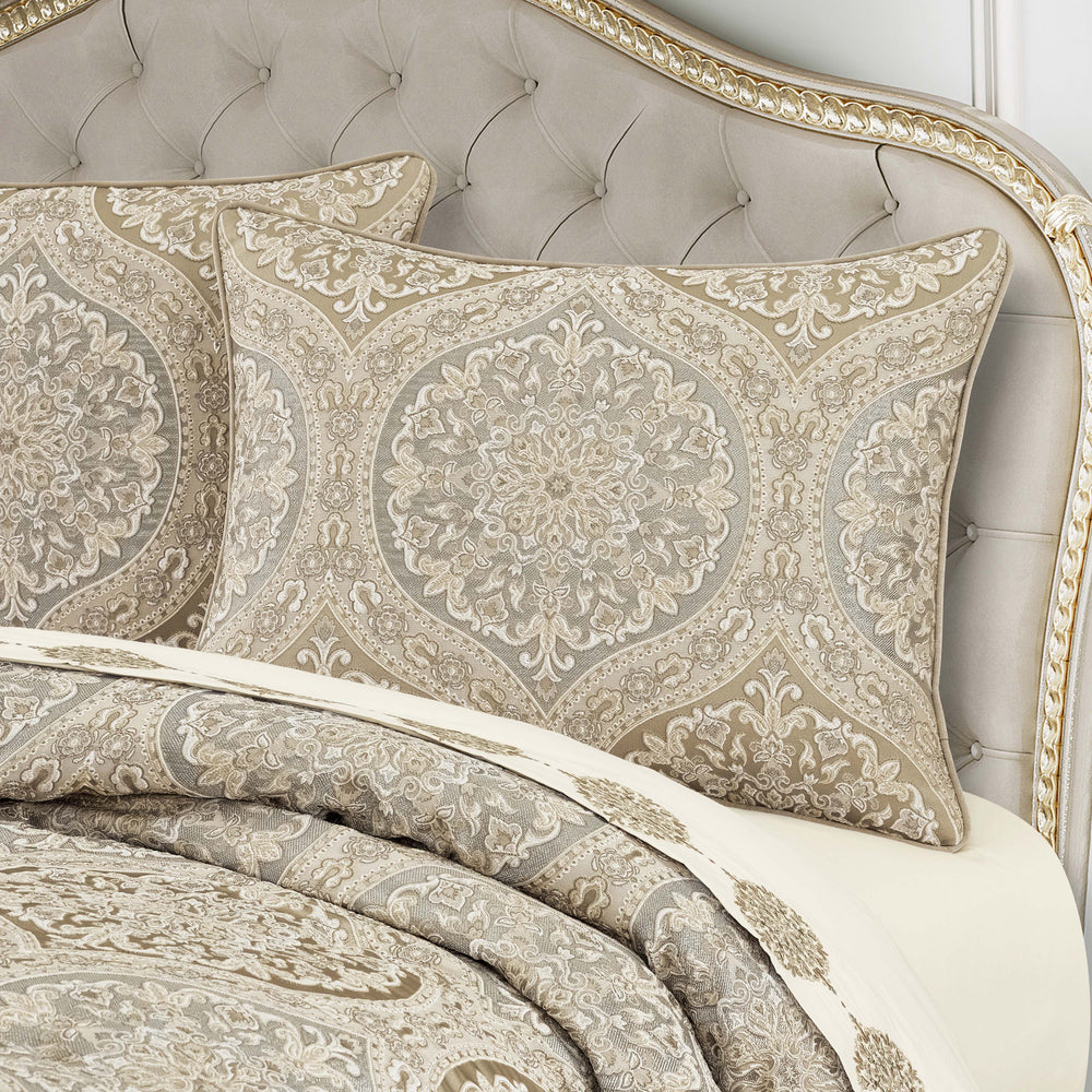 Romero Pearl 4 Piece Comforter Set Comforter Sets By J. Queen New York