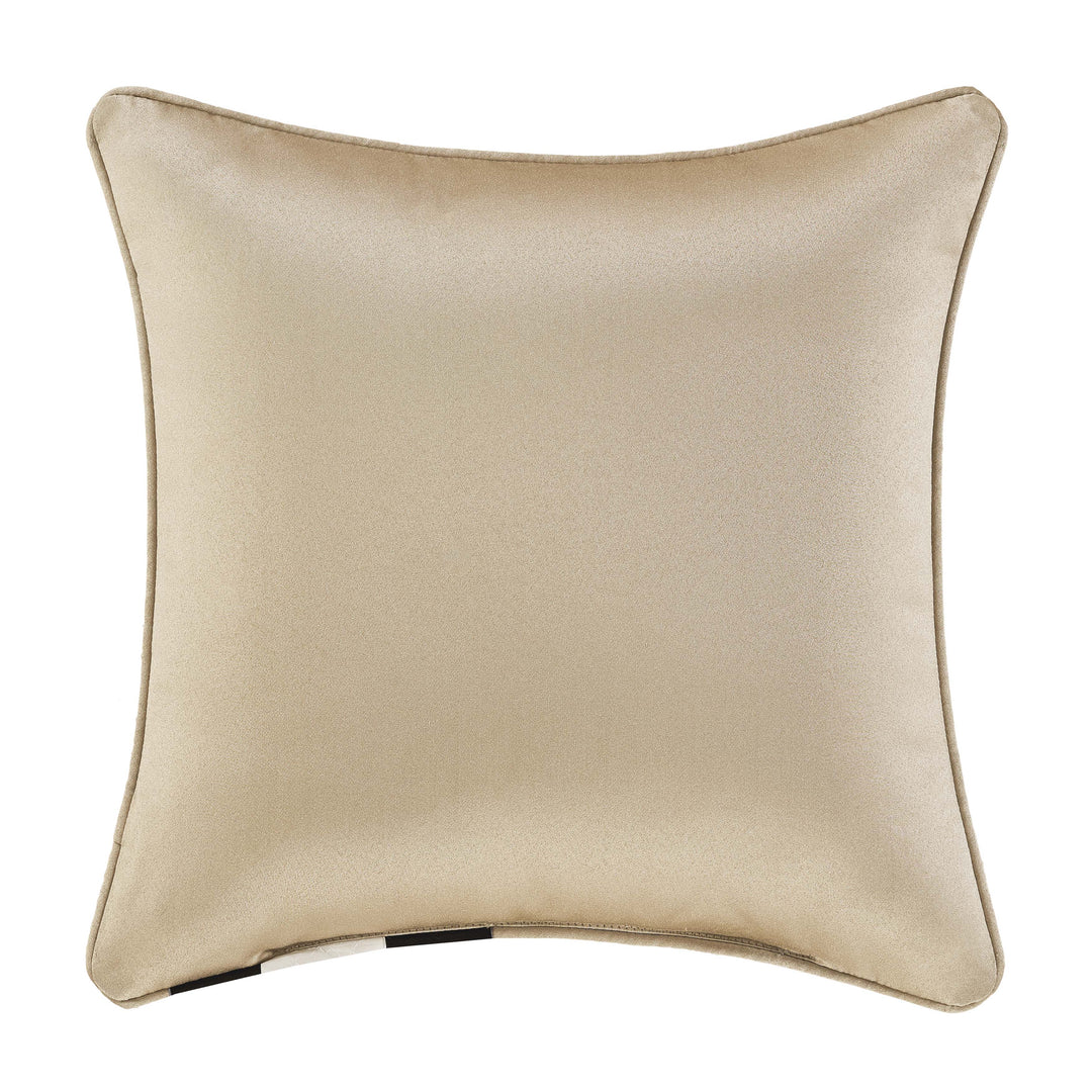 Romero Pearl Square Decorative Throw Pillow 18" x 18" Throw Pillows By J. Queen New York