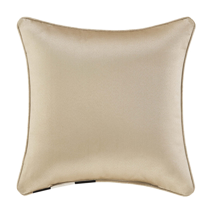 Romero Pearl Square Decorative Throw Pillow 18" x 18" Throw Pillows By J. Queen New York