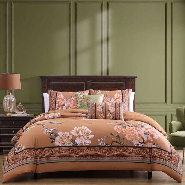 Bebejan Rossana 5 Piece Reversible Comforter Set Comforter Sets By Bebejan®
