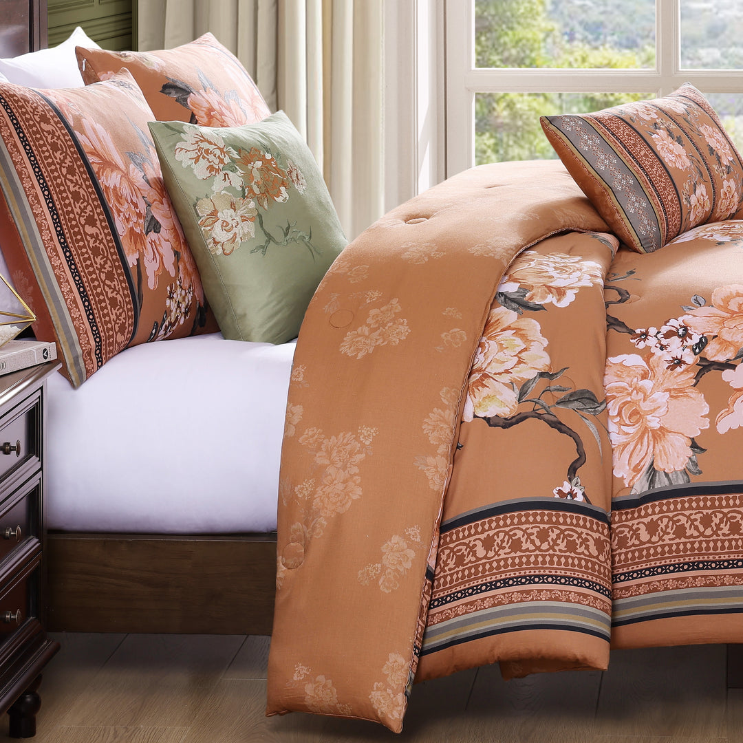 Bebejan Rossana 5 Piece Reversible Comforter Set Comforter Sets By Bebejan®